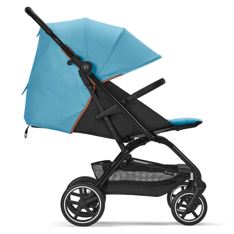 Poussette compacte Eezy S+ 2 2022 Beach Blue Cybex inclinaison