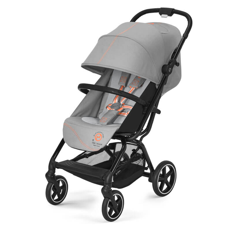 Pack poussette Eezy S+ 2, siège-auto Aton 5 et adaptateurs Cybex Poussette