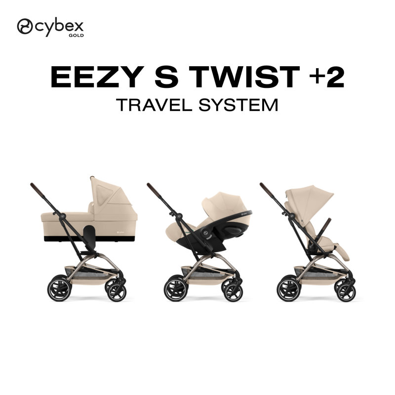 Poussette Compacte Eezy S Twist+2 2026 Cybex travel system