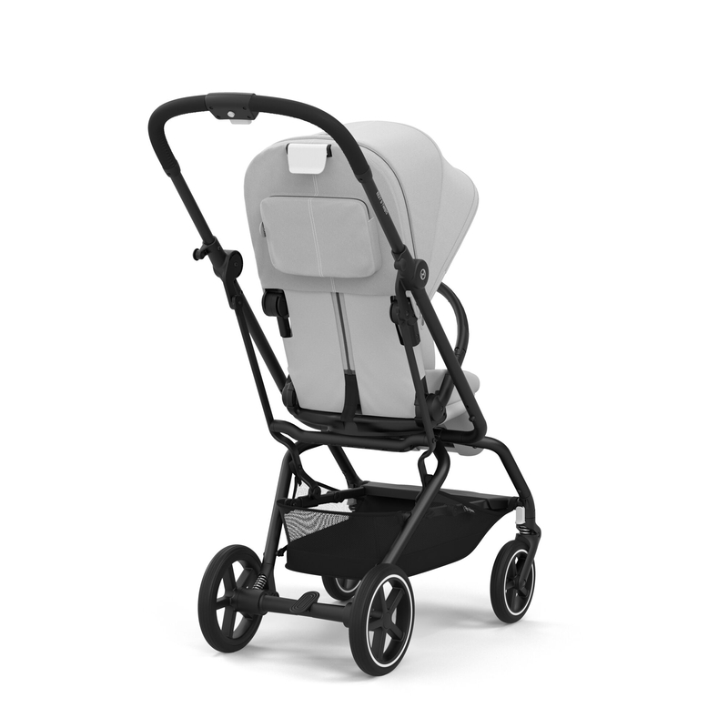 Poussette compacte Eezy S Twist+ 2 BLK Fog Grey / Light Grey Cybex poussette de dos