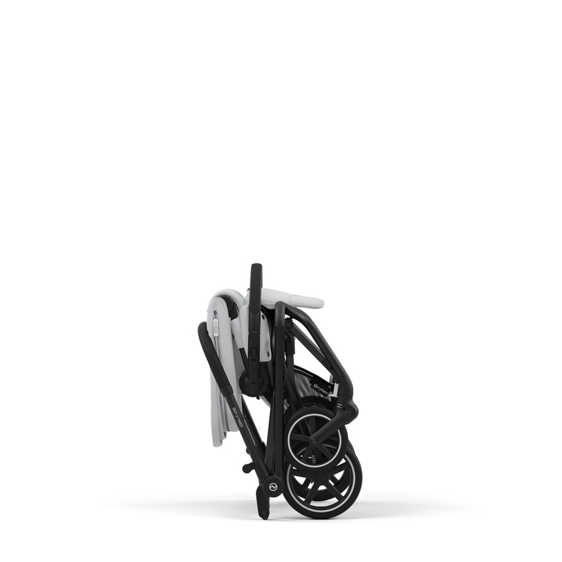Poussette compacte Eezy S Twist+ 2 BLK Fog Grey / Light Grey Cybex poussette pliée