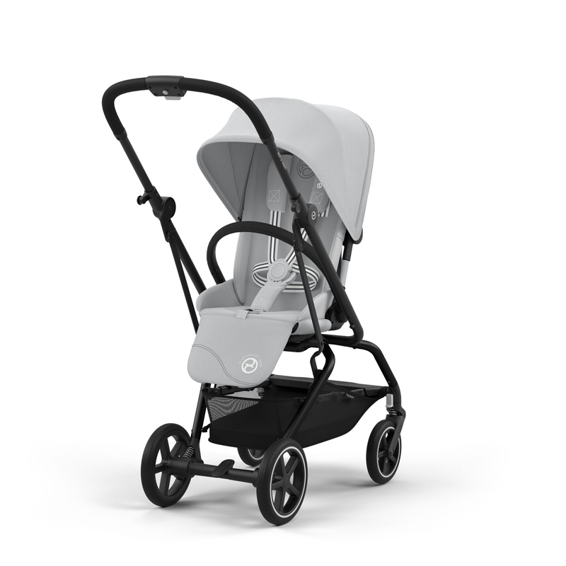 Poussette compacte Eezy S Twist+ 2 BLK Fog Grey / Light Grey Cybex produit