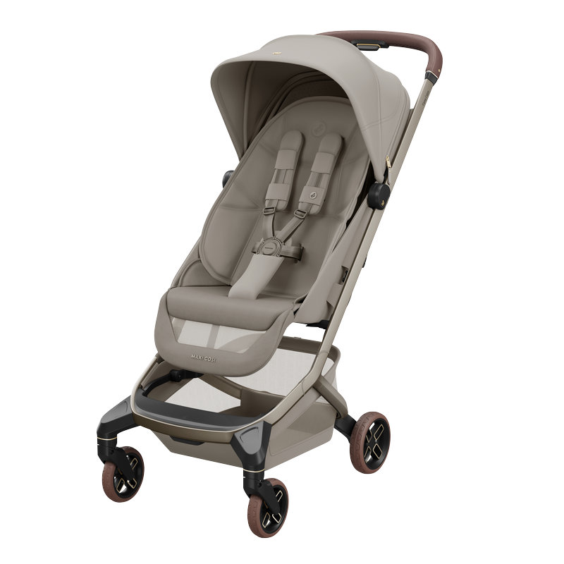 Poussette ultra-compacte Fame Cabin Sapphire Sand Maxi Cosi côté