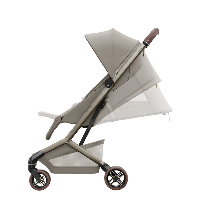 Poussette ultra-compacte Fame Cabin Sapphire Sand Maxi Cosi inclinaison 