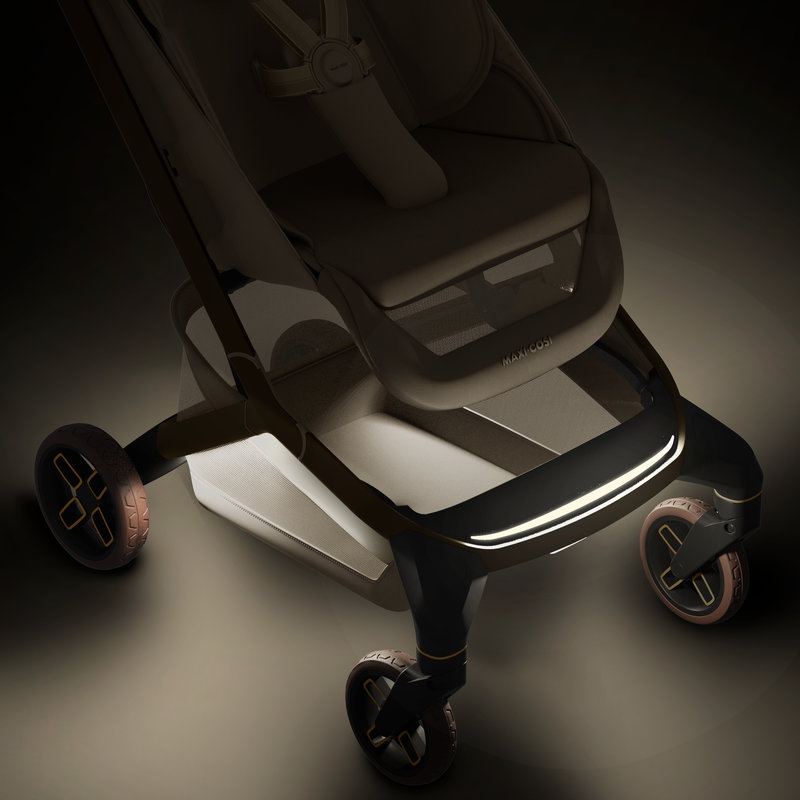 Poussette ultra-compacte Fame Cabin Sapphire Sand Maxi Cosi lifestyle 8