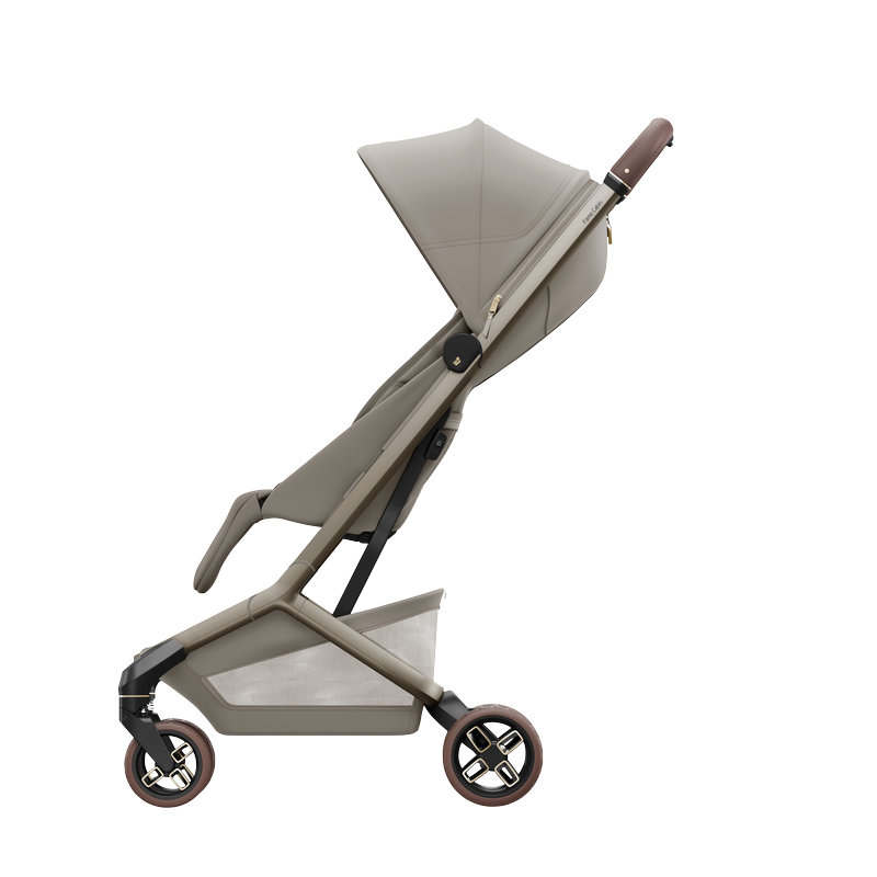 Poussette ultra-compacte Fame Cabin Sapphire Sand Maxi Cosi profil 