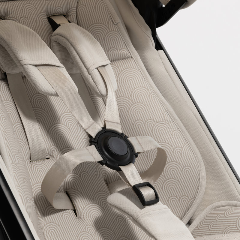 Poussette compacte Joolz Aer2 Edition limitée Calming beige Joolz harnais profil