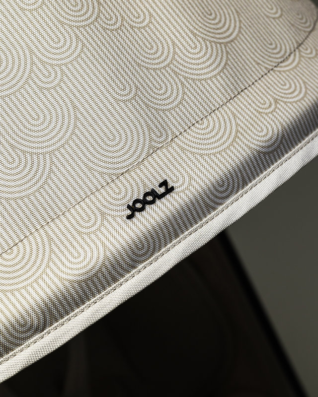Poussette compacte Joolz Aer2 Edition limitée Calming beige Joolz zoom logo