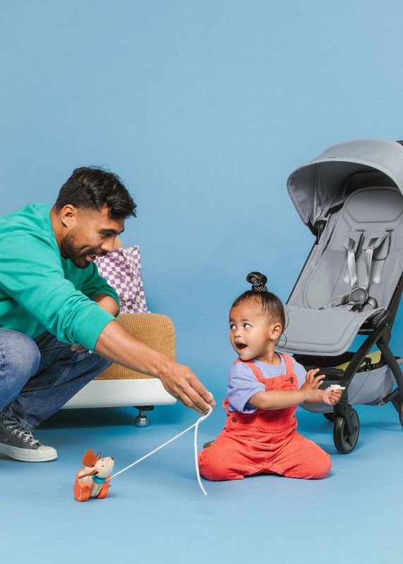 Poussette compacte Joolz Aer2 Edition limitée Pebble Grey Joolz lifestyle