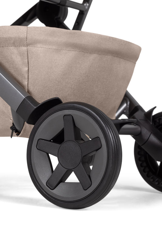 Poussette compacte Joolz Aer² avec assise Sandy taupe Joolz roues