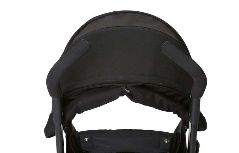 Poussette compacte Liteway 4 Jet Black Chicco canopy