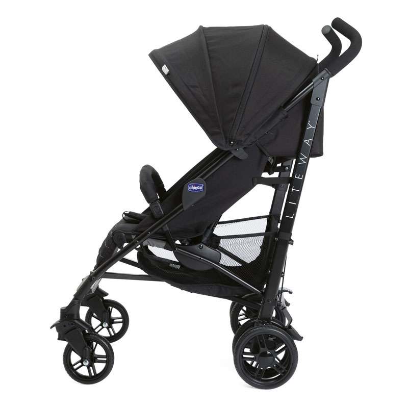 Poussette compacte Liteway 4 Jet Black Chicco profil 2