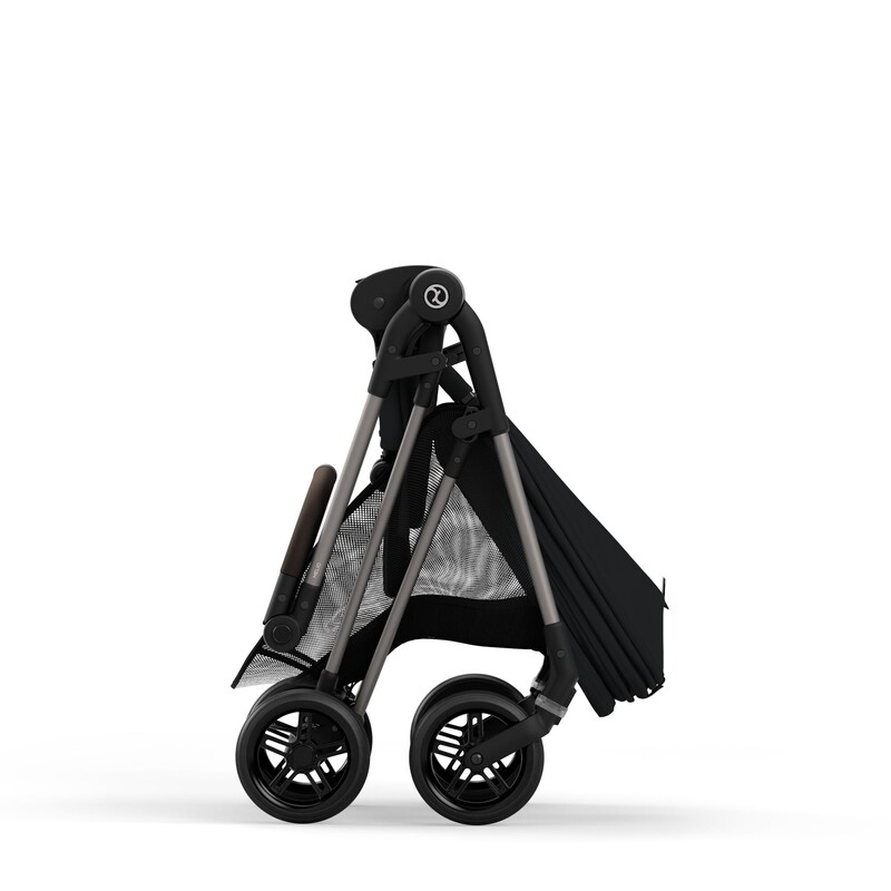 Pack duo Poussette compacte Melio 4 + Nacelle Cybex pliage