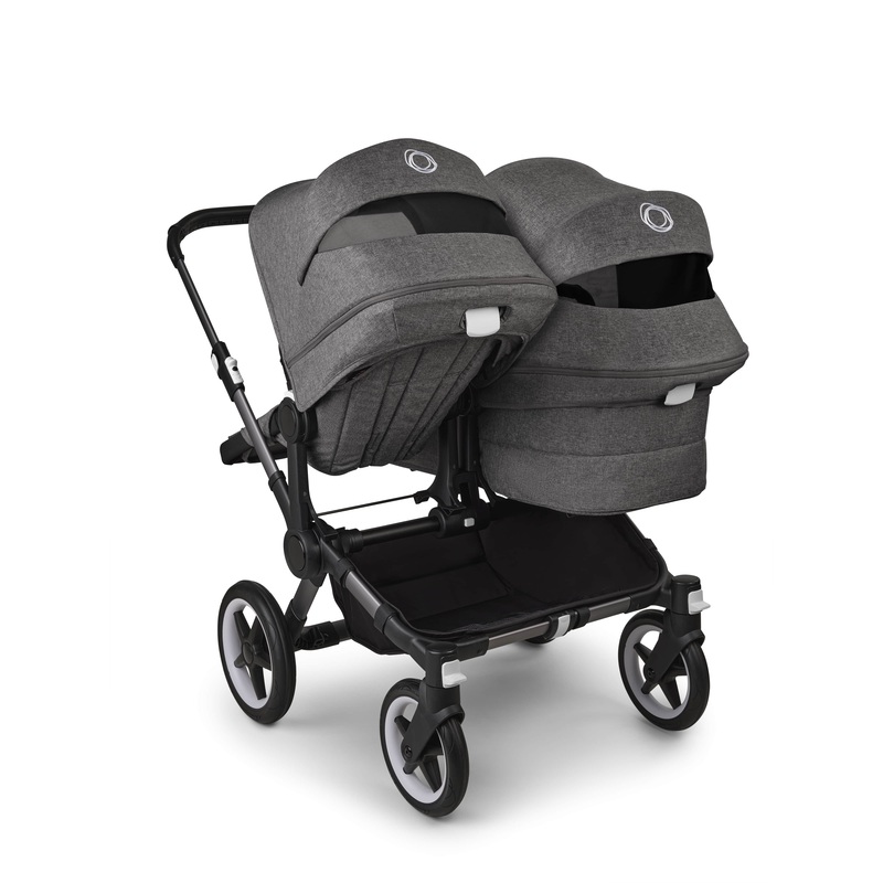 Poussette Donkey 5 Mono complète Bugaboo dos dos siège double