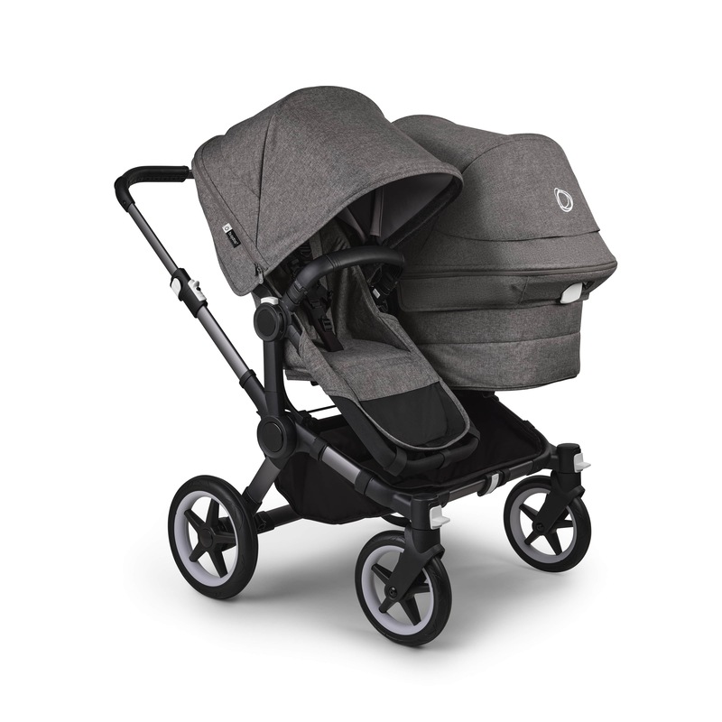 Poussette Donkey 5 Mono complète Bugaboo face transat et nacelle