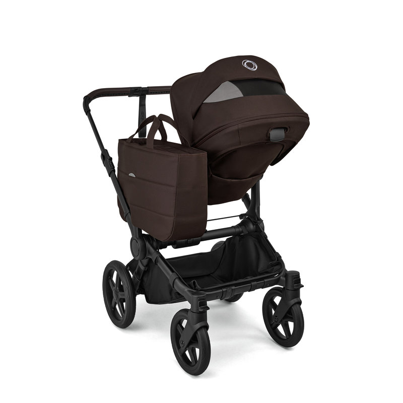 Poussette Donkey 6 Mono complète Cocoa Brown Bugaboo profil arrière