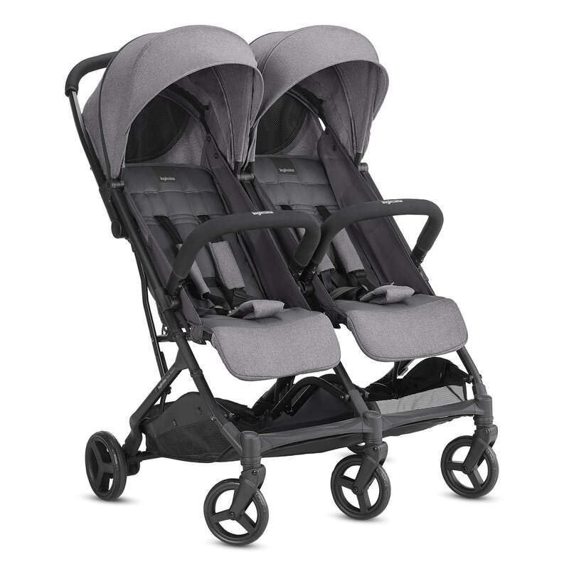 Poussette double Twin Sketch Black Grey Inglesina produit face