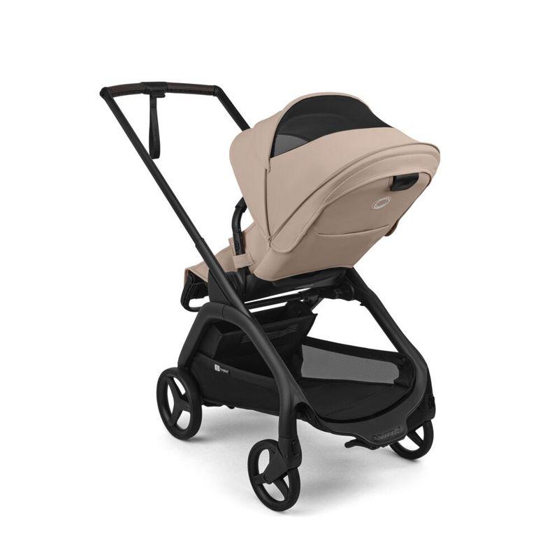 Poussette Dragonfly Plus complète Desert Taupe BUGABOO de dos