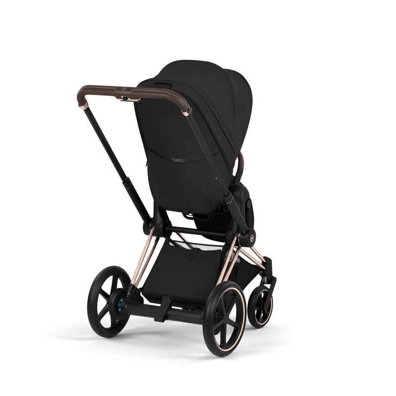 Poussette e-Priam Style 2026 à assistance électrique Cybex arrière