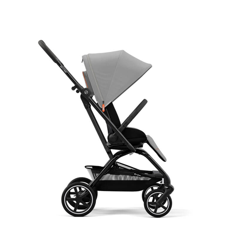 Poussette compacte Eezy S Twist+2 BLK Lava Grey Cybex coté