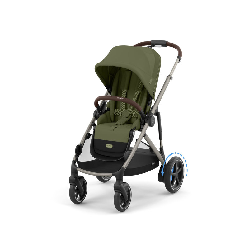 Poussette eGazelle S Cybex côté 