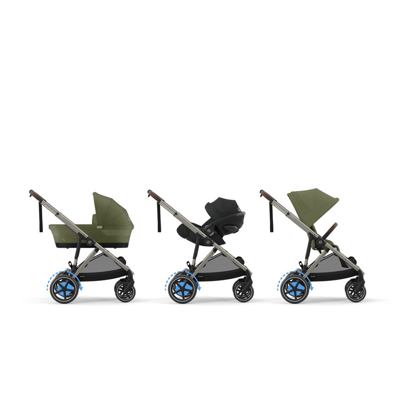 Poussette eGazelle S Cybex sièges 