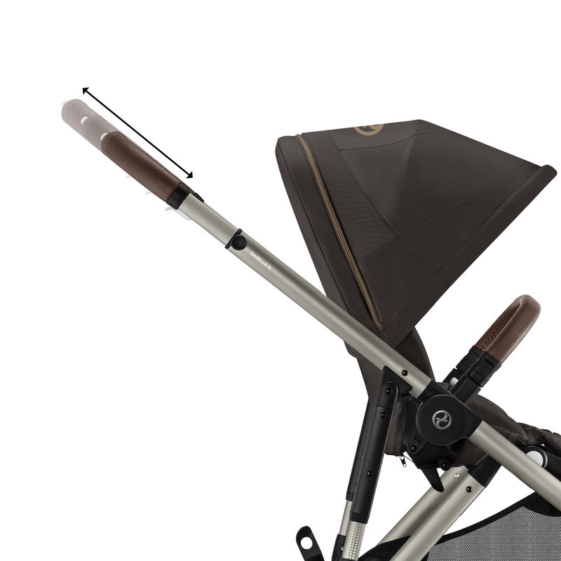 Poussette évolutive Gazelle S 2 Cybex zoom 