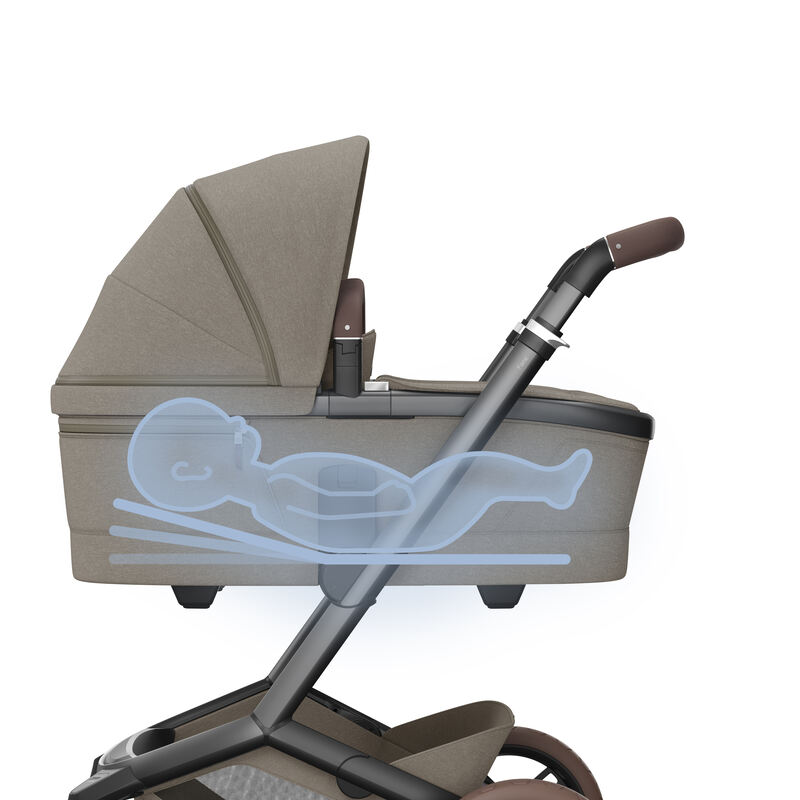 Nacelle Fame Twillic MAXI COSI allonge Truffle