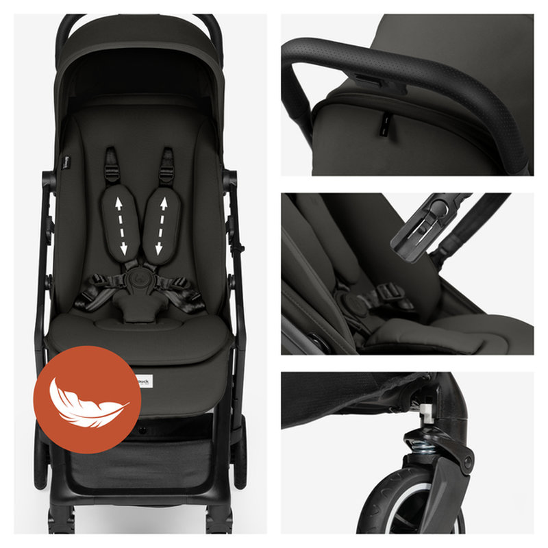 Poussette Fly N Care Black Hauck zoom éléments