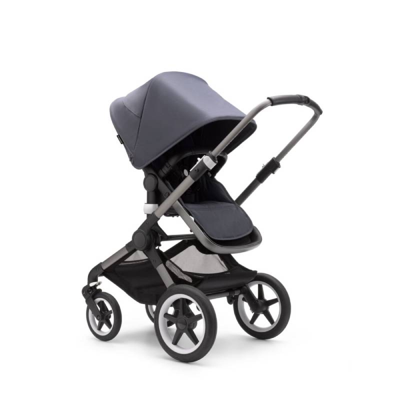 Poussette Fox 3 complète Graphite / Bleu tonnerre Capote