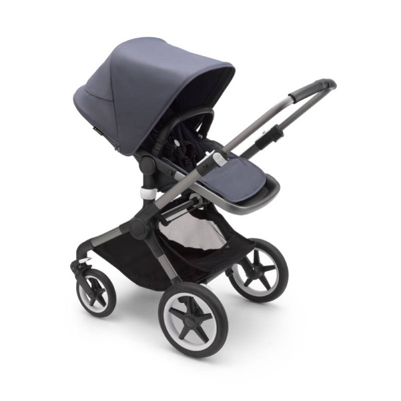 Poussette Fox 3 complète Graphite / Bleu tonnerre Siège
