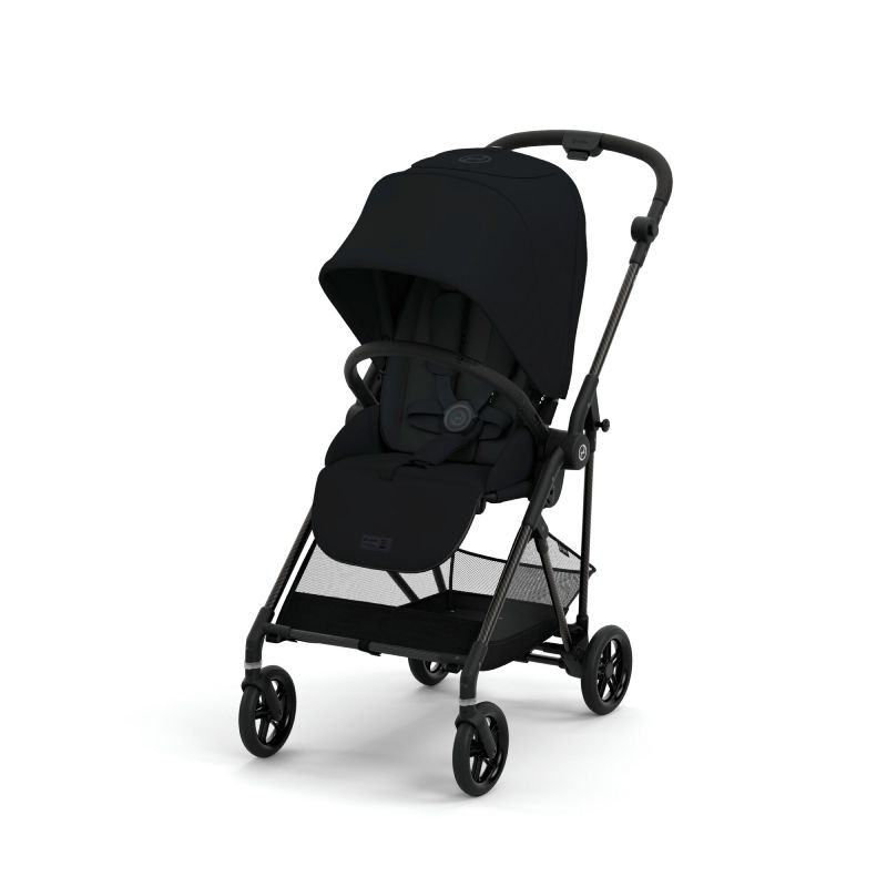 pack duo poussette compacte Melio 3 Carbon + Nacelle Cybex