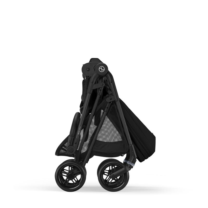 Poussette Melio Carbon Cybex poussette pliée
