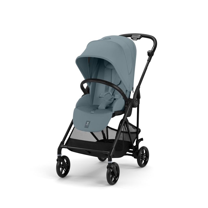 Poussette Melio Carbon Stormy Blue Cybex produit
