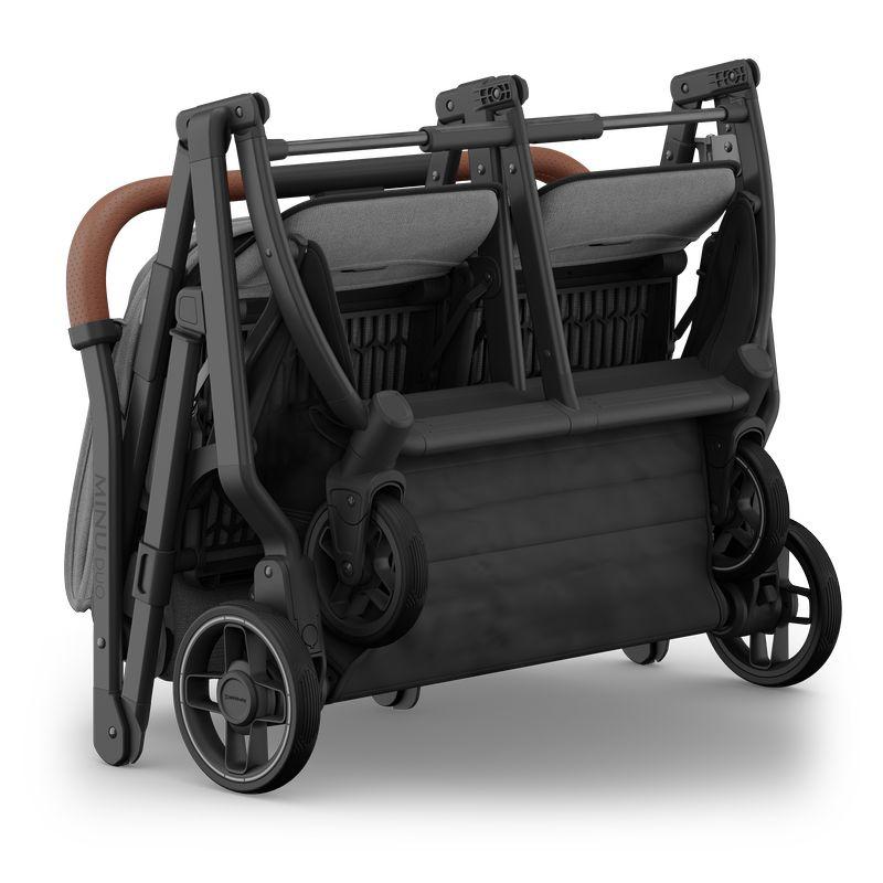 Poussette Minu Duo Greyson UPPABABY pliée de profil