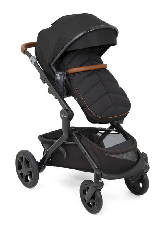 Poussette Near2me Elite Black Graco hauteur