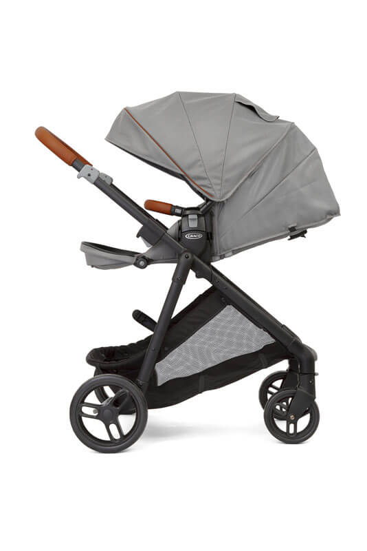 Poussette Near2me Steeple gray Graco canopy