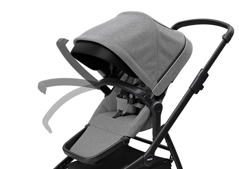 Pack Poussette polyvalente Sleek Thule bumper barre
