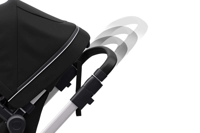 Poussette Sleek Thule hauteur