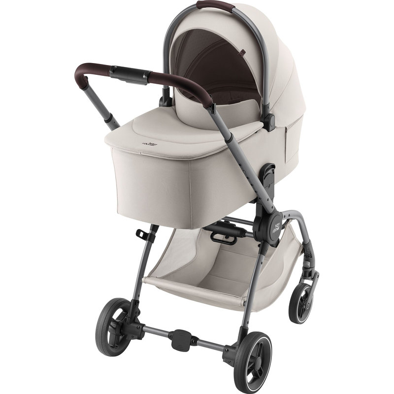 Pack duo Poussette Rio et Nacelle Lux Britax Romer nacelle côté 