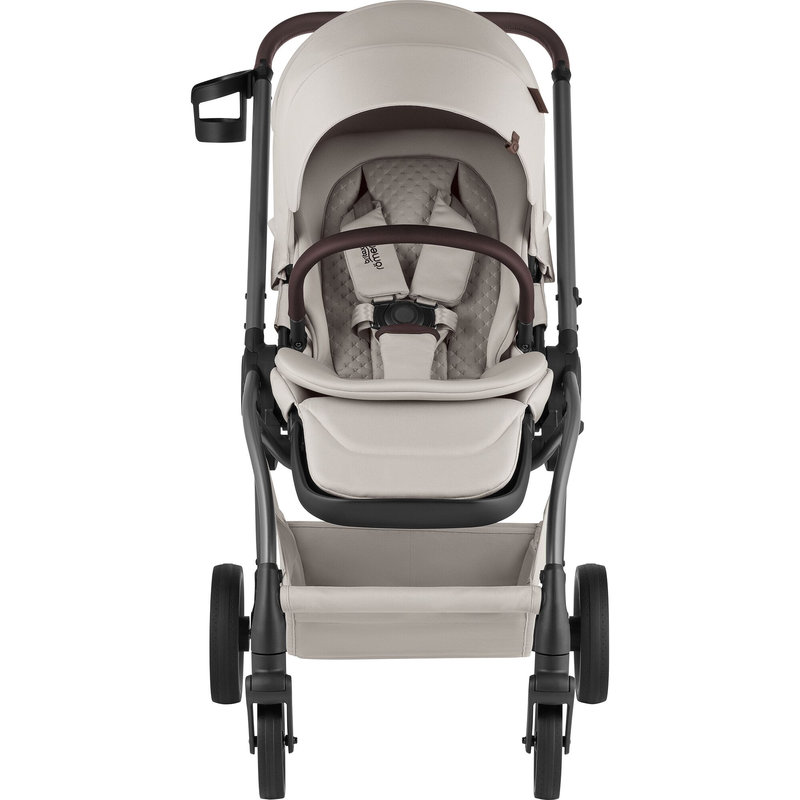 Pack duo Poussette Rio et Nacelle Lux Britax Romer face