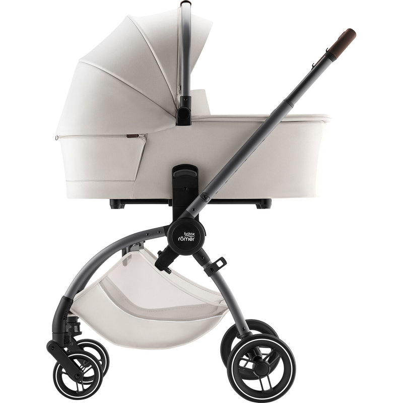 Pack duo Poussette Rio et Nacelle Lux Britax Romer profil 