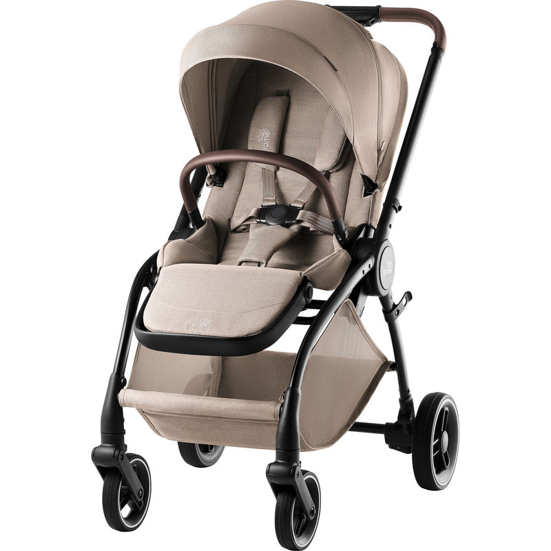 Pack duo Poussette Rio et Nacelle Style Britax Romer poussette côté 