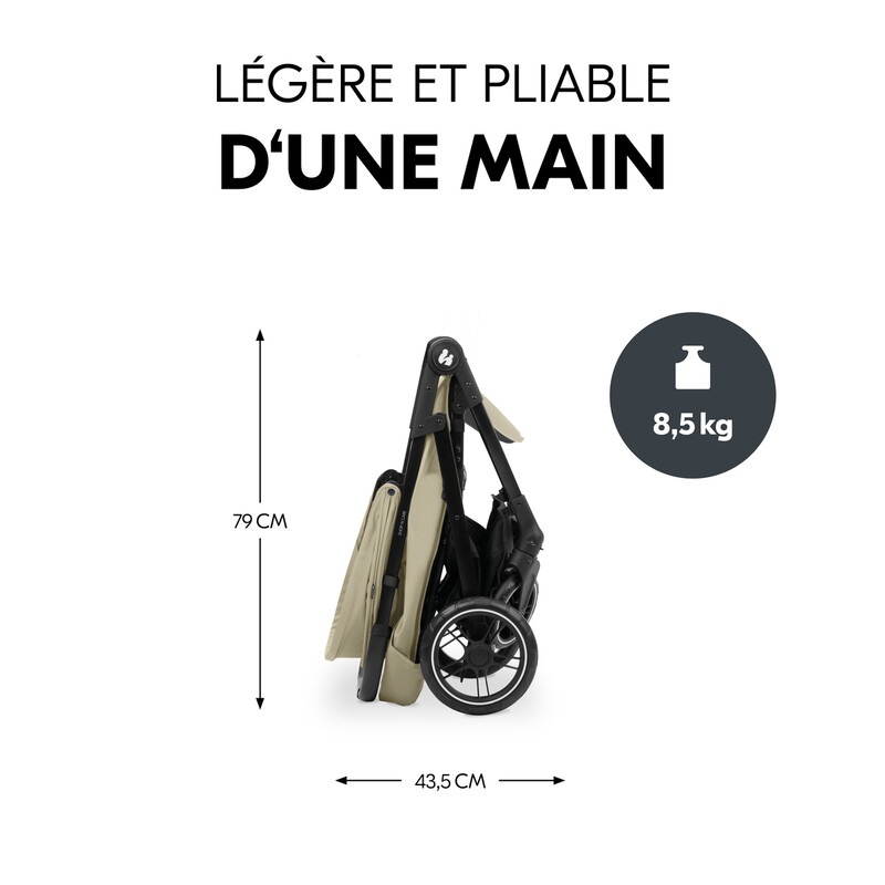 Poussette Shop N Care Hauck plier