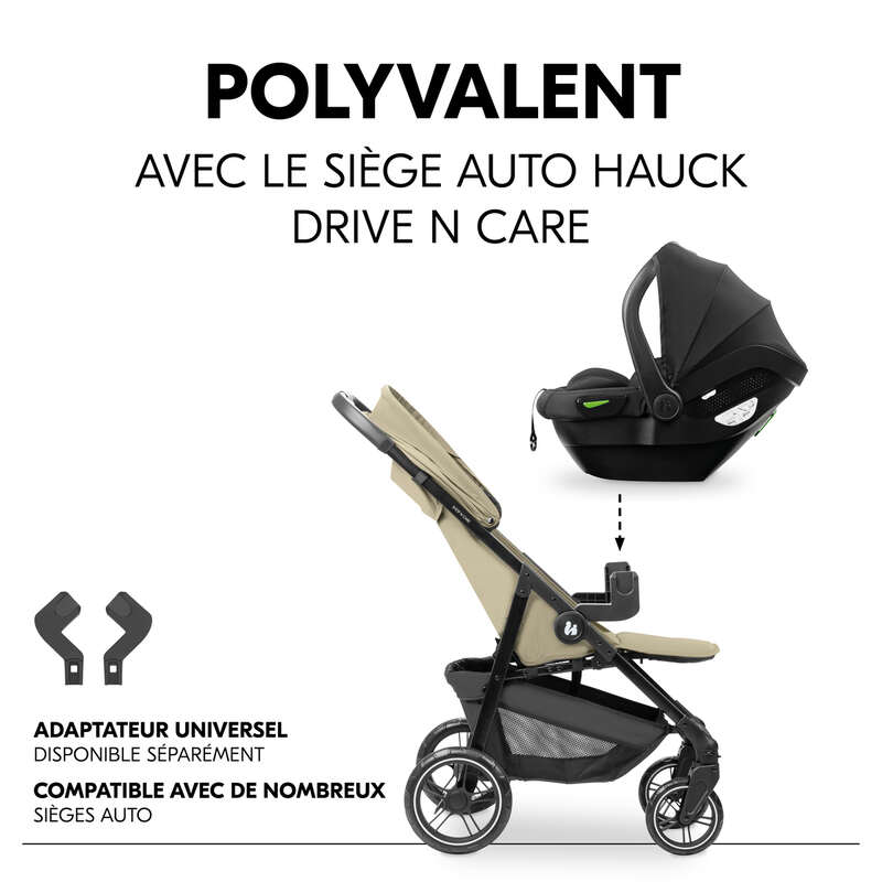 Poussette Shop N Care Hauck polyvalent
