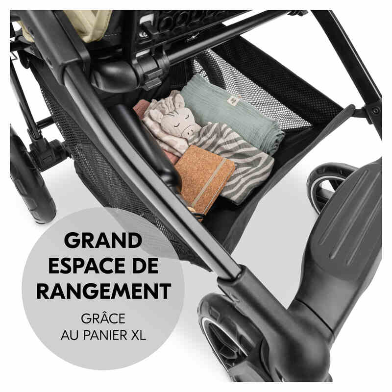 Poussette Shop N Care Hauck rangement
