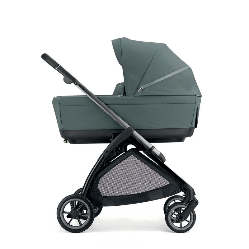 Poussette Système Duo Electa Studio Grey - Iron Black 2026 Inglesina nacelle sur châssis