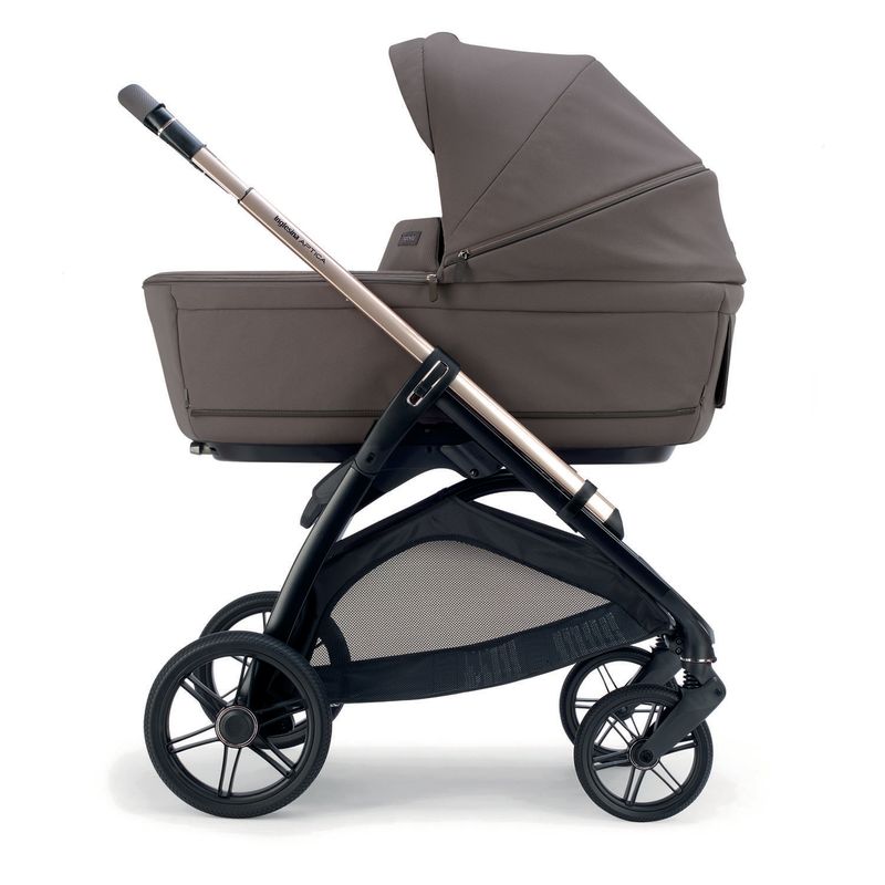 Poussette Système Quattro Aptica Darwin Essence Mokka - Palladio Black 2026 Inglesina nacelle sur châssis