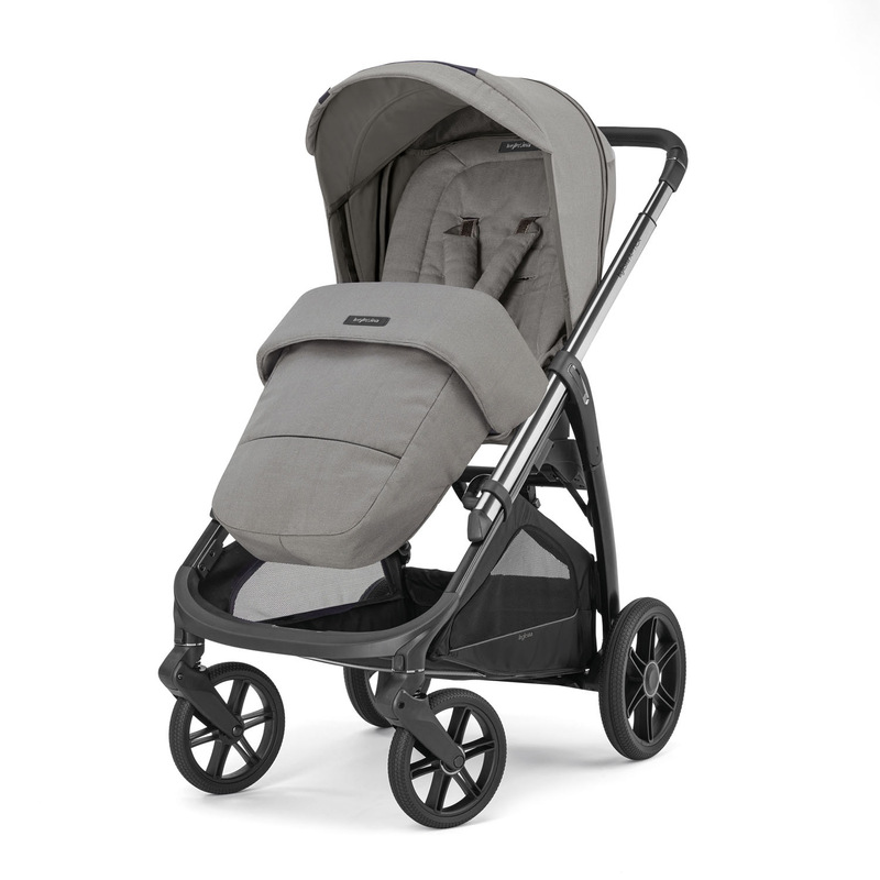 Poussette Système Quattro Aptica Darwin Platinium Grey 2025 Inglesina assise