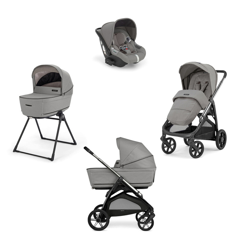 Poussette Système Quattro Aptica Darwin Platinium Grey 2025 Inglesina système